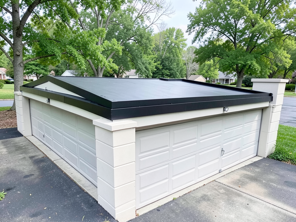 Choosing the Right Rubber Roof for Your Detached Garage in Jefferson Park