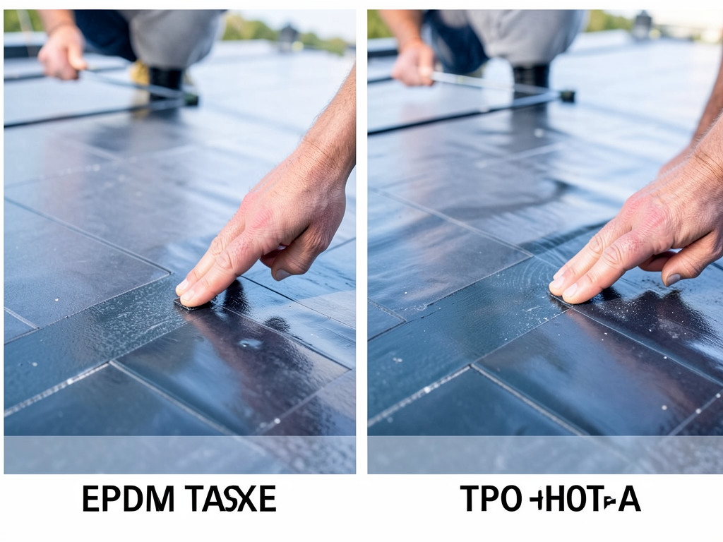 Comparing EPDM and TPO for Small Business Owners in West Ridge