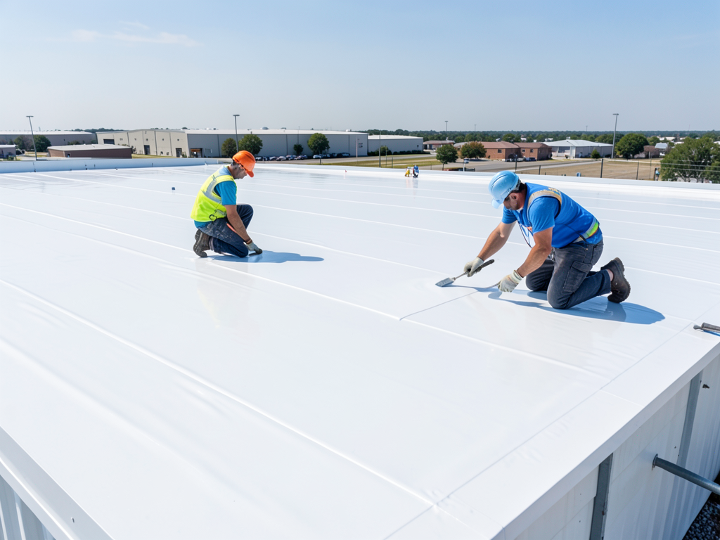 What a Commercial Roof Recovery Coating Can Actually Do for Your Warehouse in Elk Grove Village