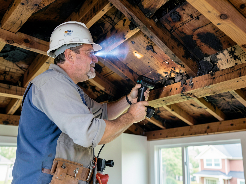 What Happens to Your Roof After a Small Attic Fire in a Morton Grove Home